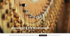 Desktop Screenshot of musiklehrer-fuer-musiklehrer.de