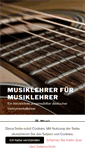 Mobile Screenshot of musiklehrer-fuer-musiklehrer.de